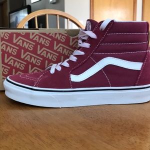 SK8-Hi Dry Rose/True White vans